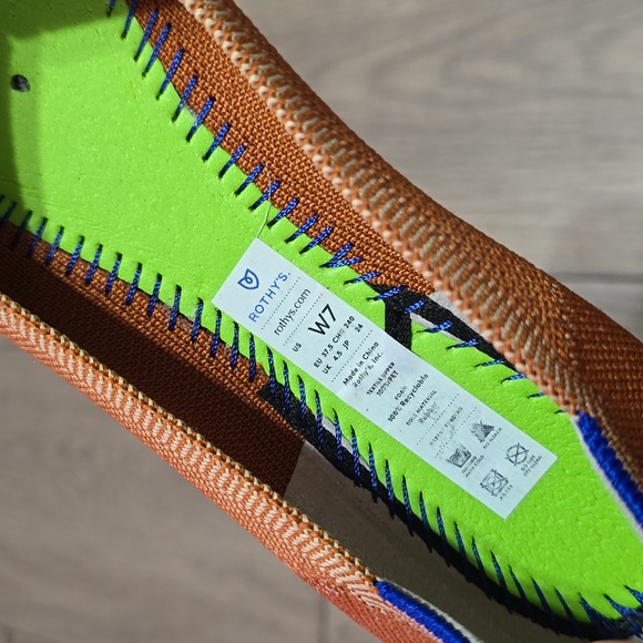 Rothy's The Flat in Fawn, Lightly Used, Almost New, Size 7 - Picture 9 of 10